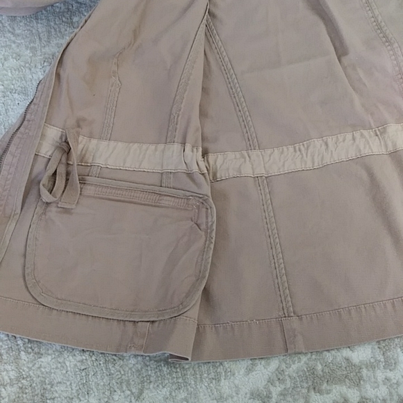 NEW Talbots Hidden Zipper Blazer Jacket M Tan Brown - Picture 10 of 16